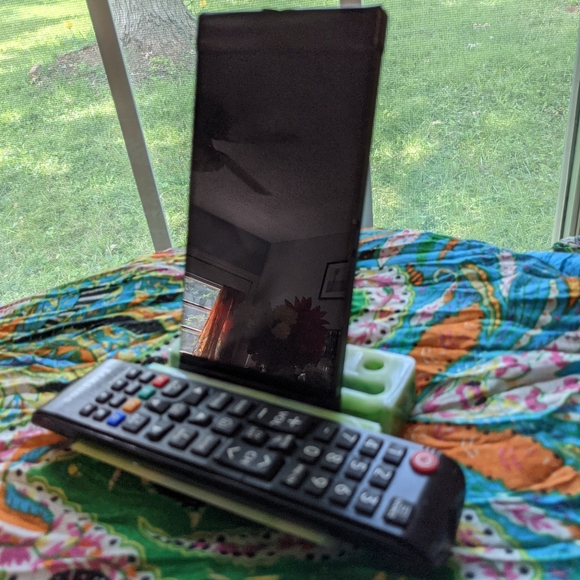 Desk Organizer Phone Holder Tablet Stand Handmade Resin Tech Gear - Picture 13 of 17